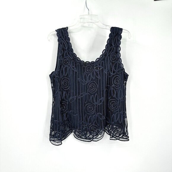 SOULMATES 3 piece set skirt jacket shell silk formal beaded evening graphite L - Picture 11 of 16